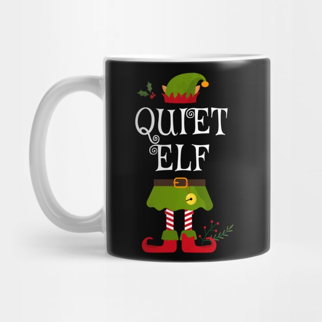 Quiet Elf Shirt , Family Matching Group Christmas Shirt, Matching T Shirt for Family, Family Reunion Shirts by bkls